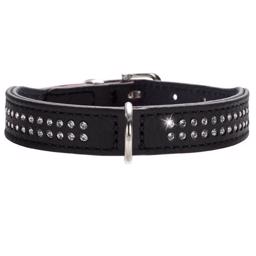 Hunter Designer Halsbånd Med Bling Bling Petit Black